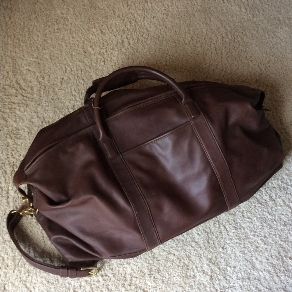 COACH Vintage Cabin Bag 503- w Strap tags and locks - pre 1994 - Picture 3 of 14